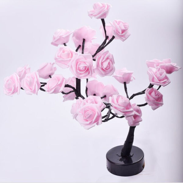 Zen rose tree deals lamp