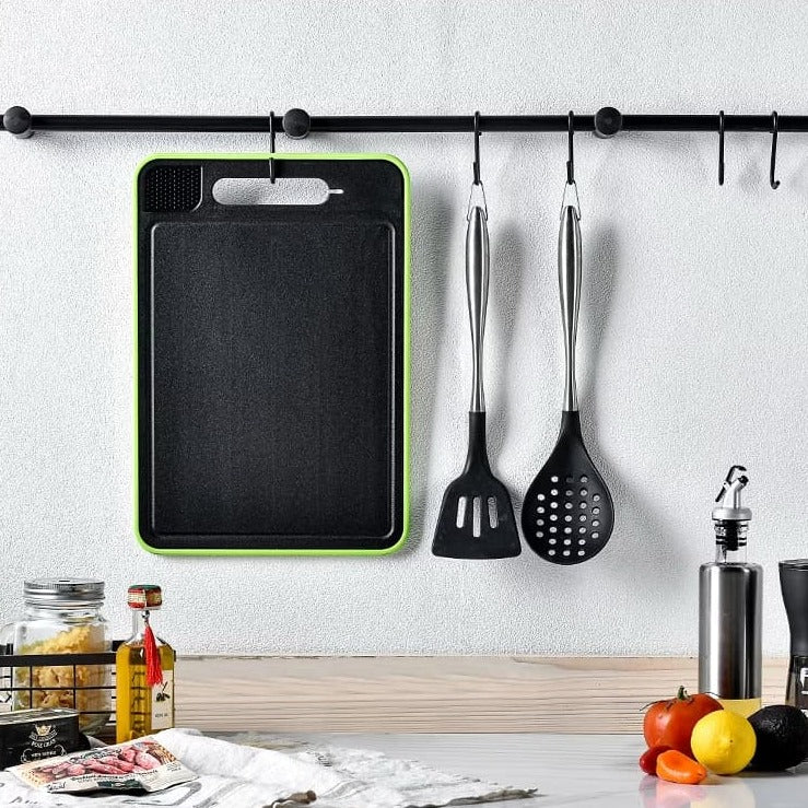 4in1 Cutting Board Set - Durable Kitchen Cutting Board With