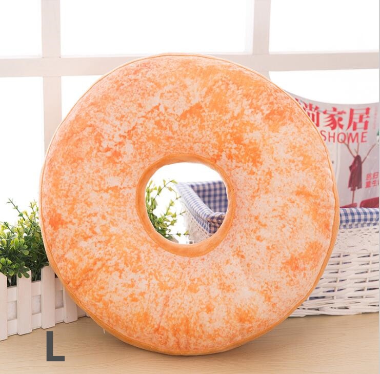3D Donut Plush Cushion