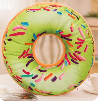 3D Donut Plush Cushion