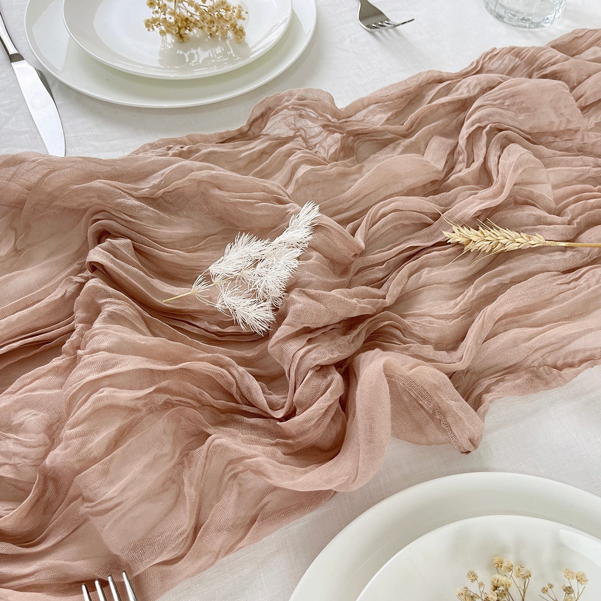 Semi-Sheer Table Runner