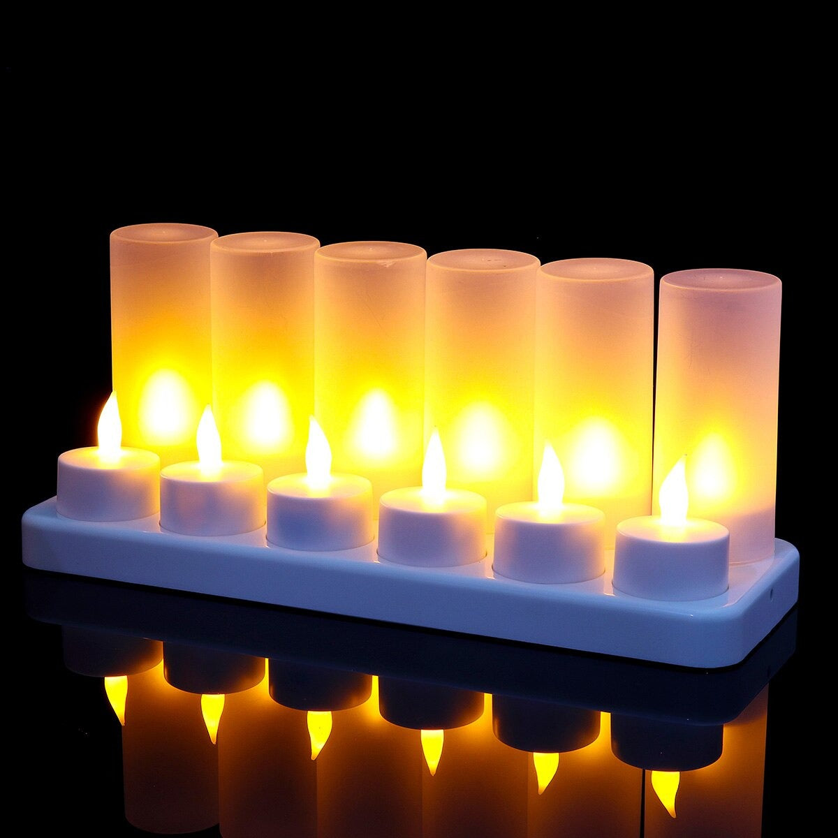 Rechargeable candle store light