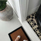 Classic Black Border Doormat