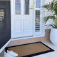 Classic Black Border Doormat