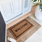 Classic Welcome Doormat Embossed