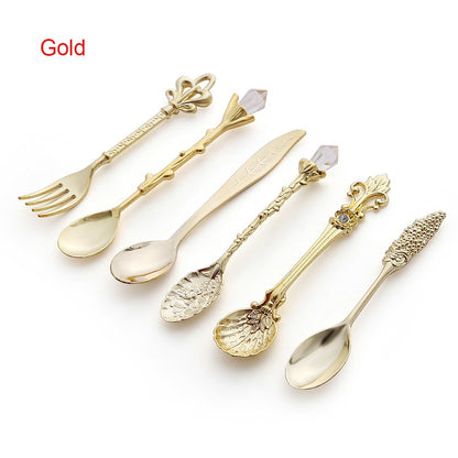 Vintage Royal Style Teaspoon Set