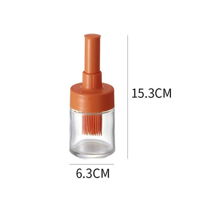 Silicone Oil Bottle & Brush