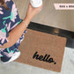 Hello Doormat Embossed