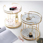 Golden Marble Style Beauty Organiser