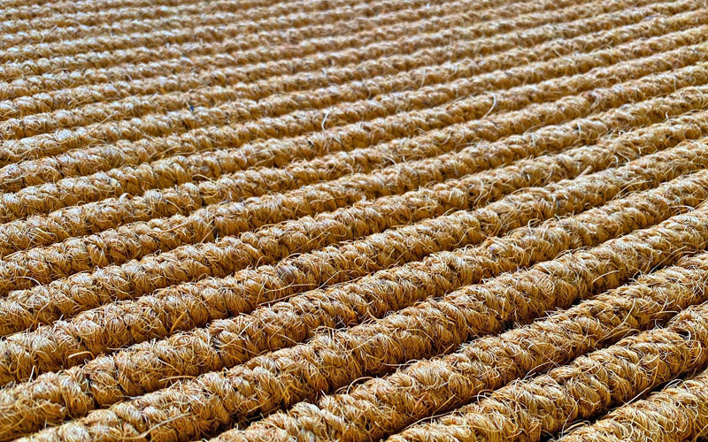 Durable Ribbed Coir Doormat