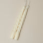 Spiral Scented Taper Candles (2pc)