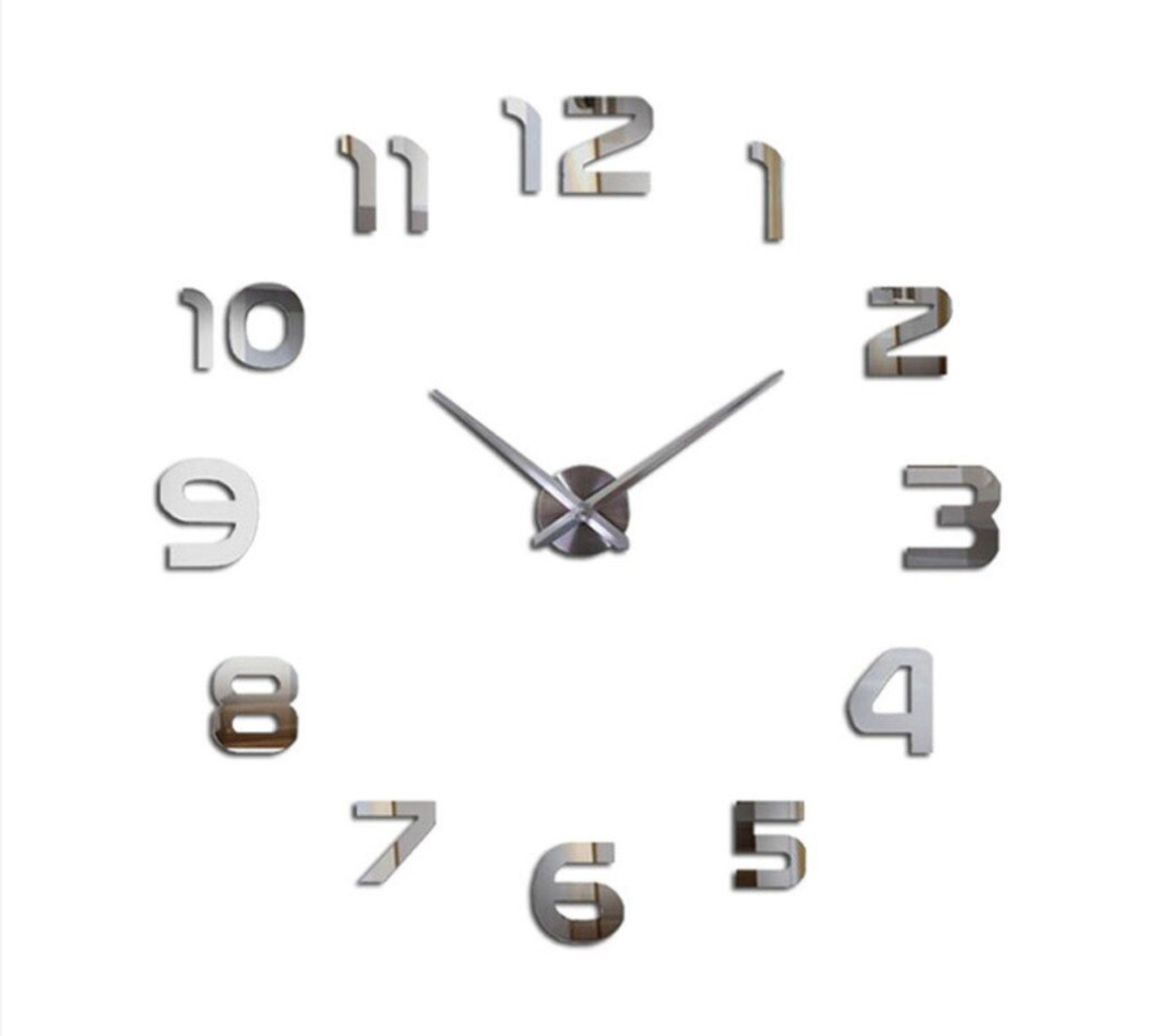 DIY Mirror Wall Clock