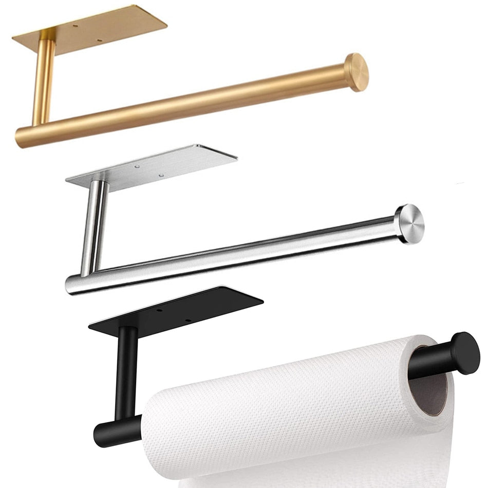 Mounted Stainless Steel Paper Towel Holder