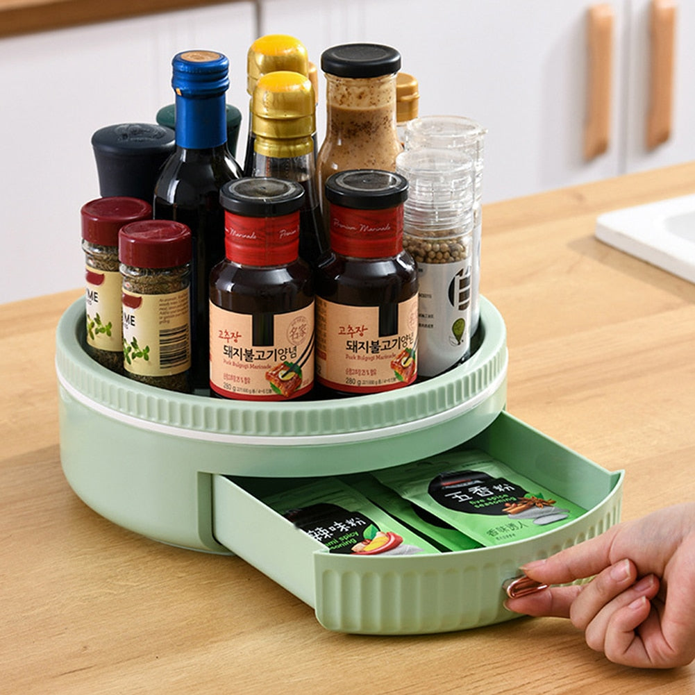 Tabletop Rotating Rack Multifunctional Rotating Rack – The Decor House