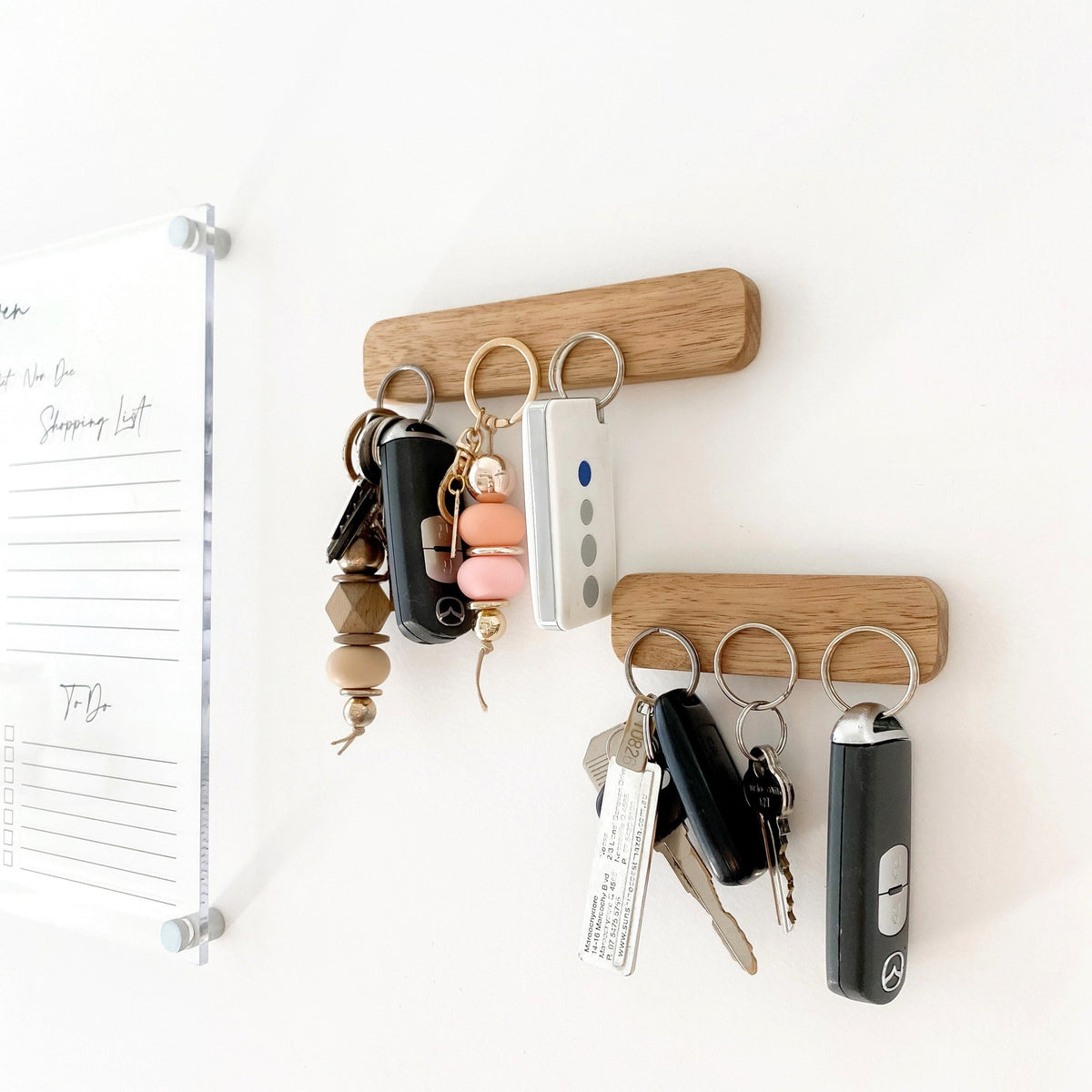 Wooden Magnetic Key Organisers
