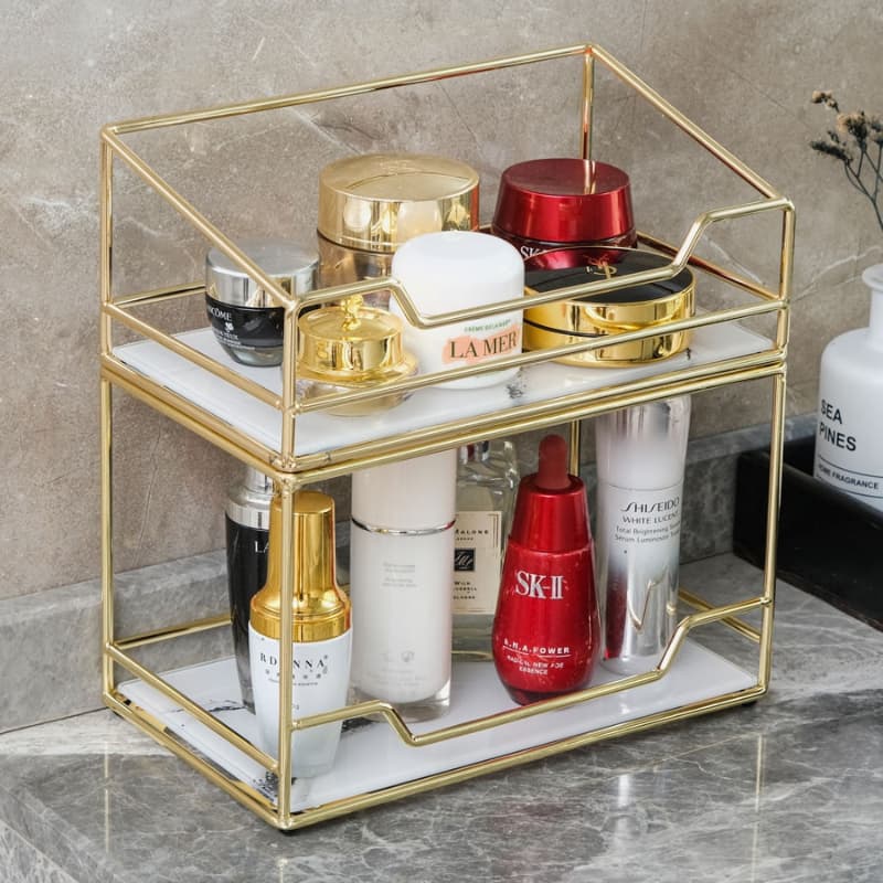 Golden Frame Beauty Organiser