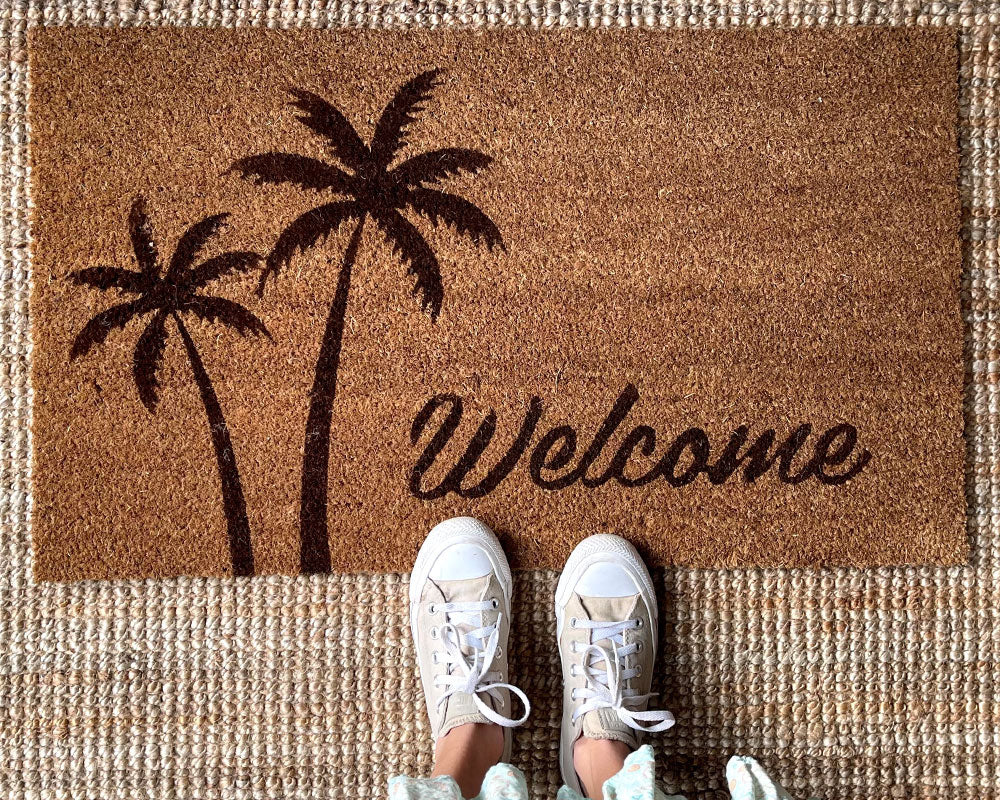 Welcome Palms Doormat