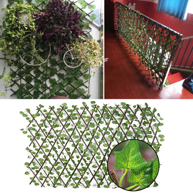 Faux Expandable Garden Fence (Green Wall)