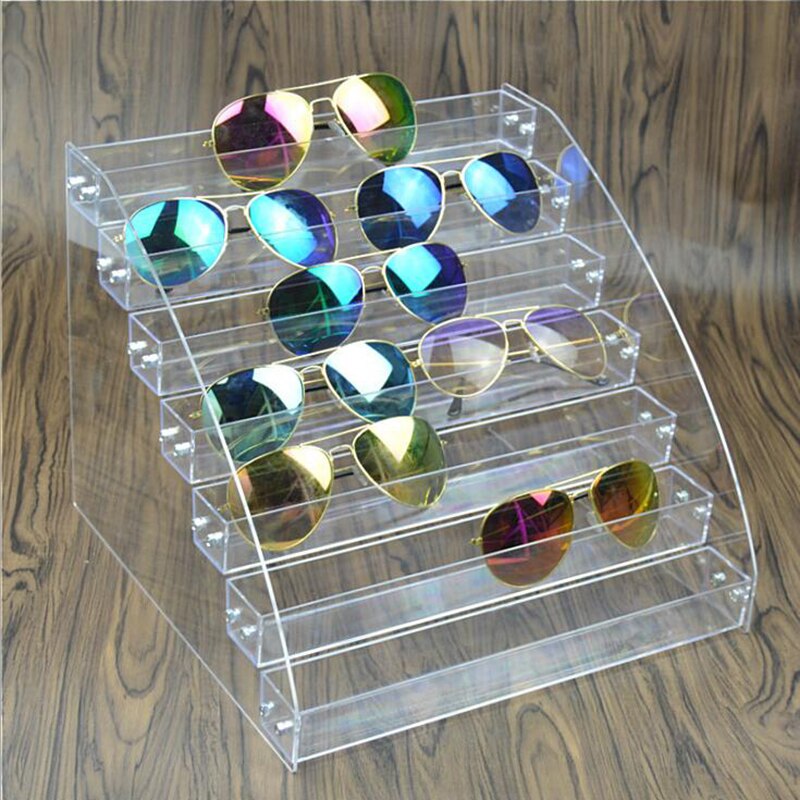 Clear Sunglasses Display Stand