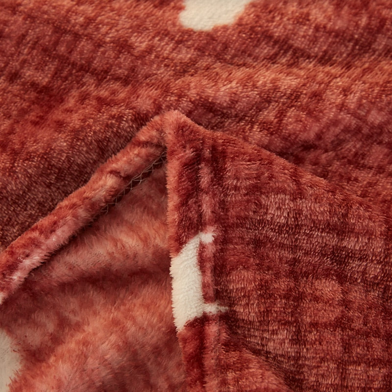 Llama Fleece Blanket