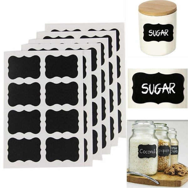 48 Piece Jar Labels - The Decor House