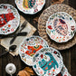 Artisan Cat Plates