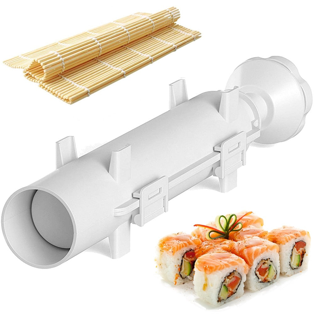  Sushi Maker Roller Equipment Perfect Roll Sushi Machine DIY  Easy Kitchen Magic Gadget kitchen Accessories Non Stick for Kids Home Lunch  Bento: Home & Kitchen