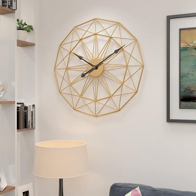 Vitruvian Wall Clock