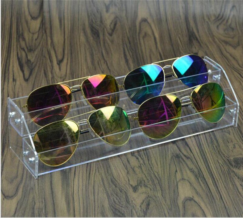 Clear Sunglasses Display Stand