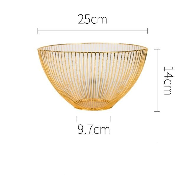 Geometric Serving Basket