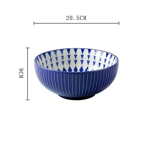 Ceramic Embossed Serving Dish