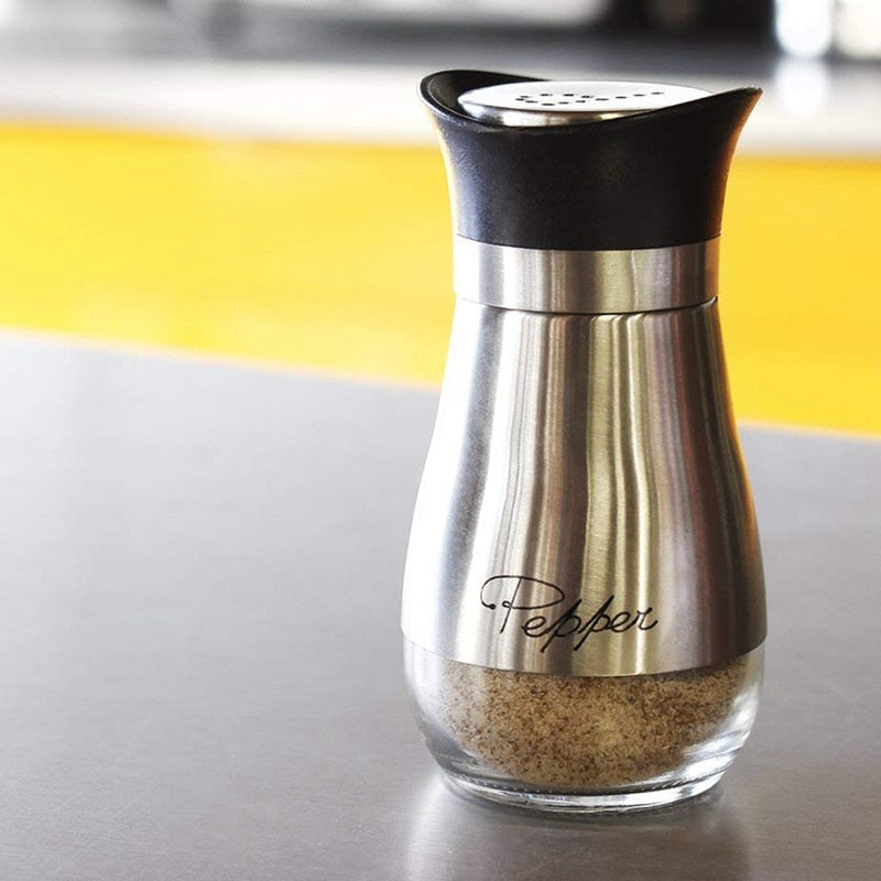 Stainless Steel Salt &amp; Pepper Shaker Set