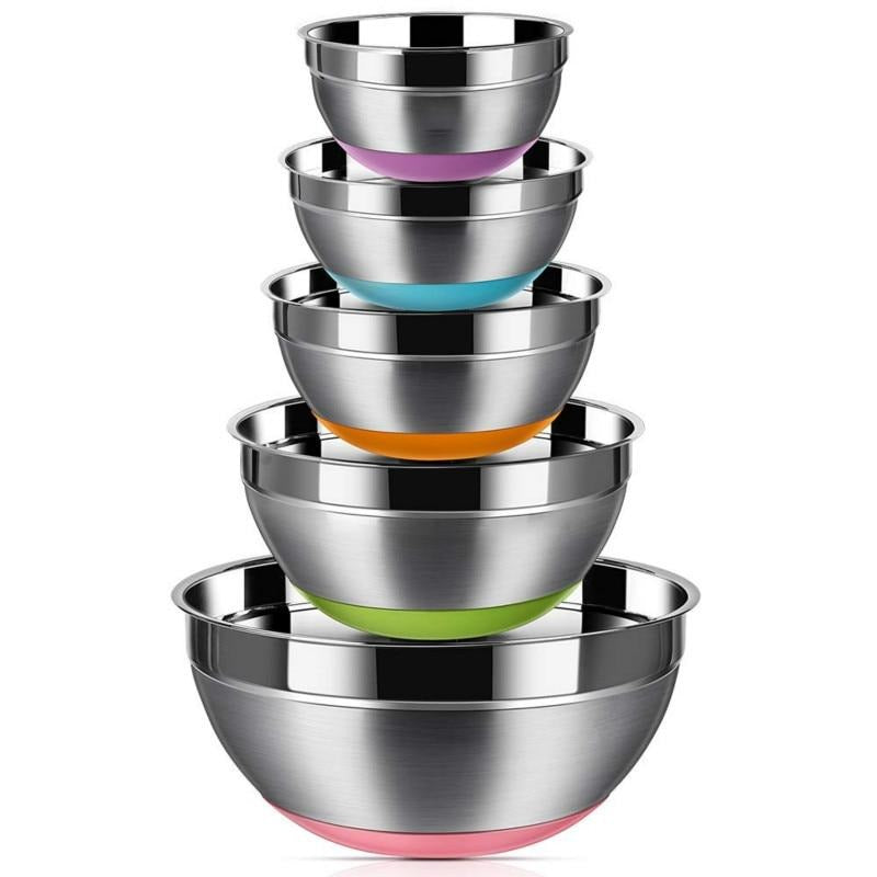 Stainless Steel Mixing Bowl (5 Piece Set)