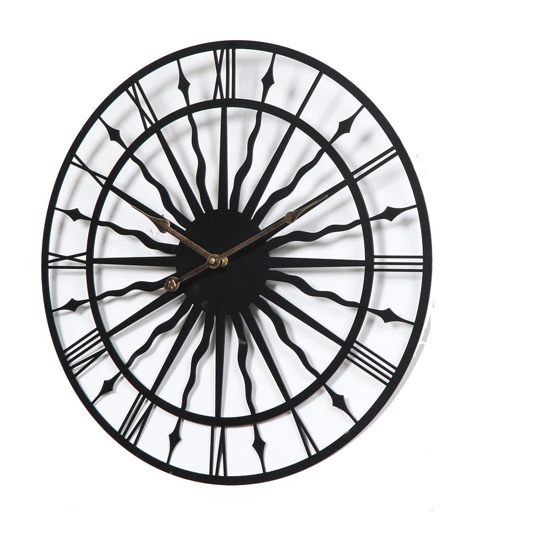 Sun Dial Wall Clock