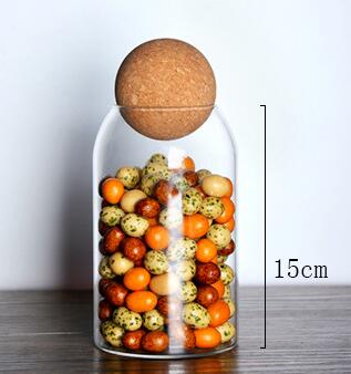 Jar with Cork Stopper