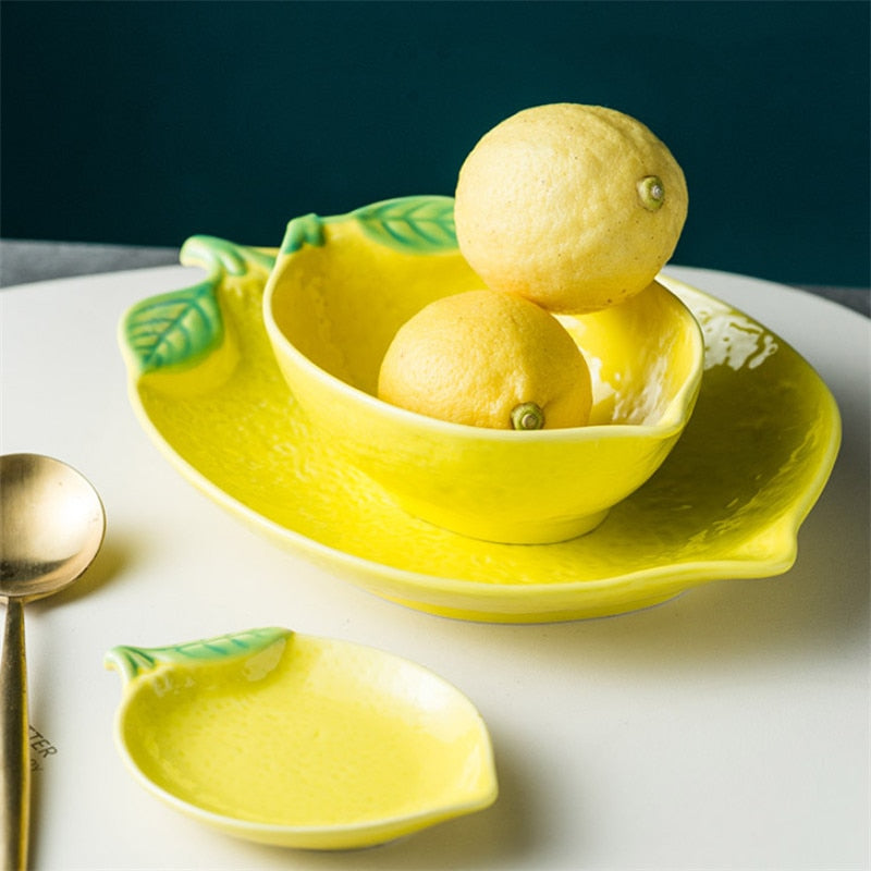 Lemon Squeeze Servingware