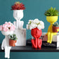Mini Men Ceramic Planter