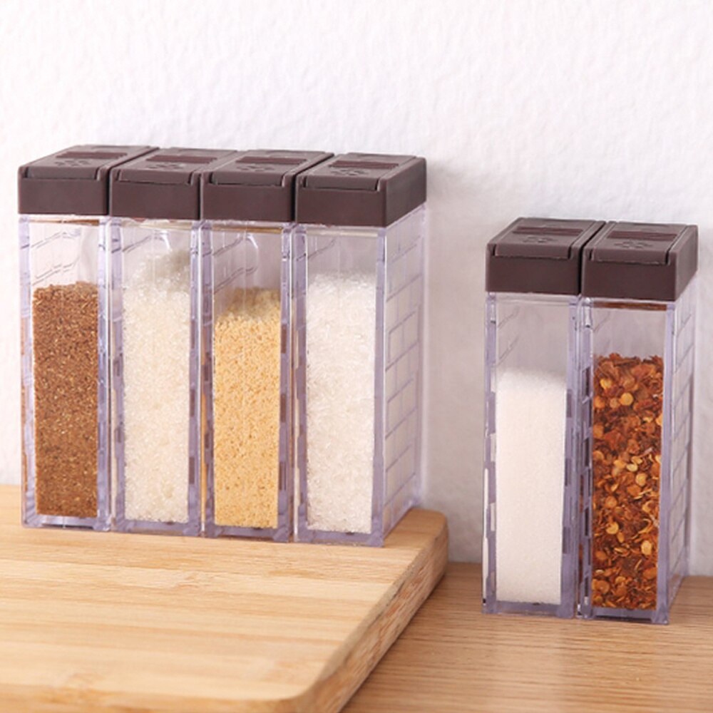 6 Piece Seasoning Set with Storage Container