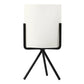 White Planter with Stand