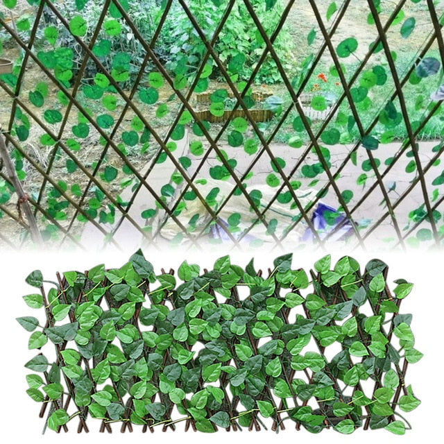 Faux Expandable Garden Fence (Green Wall)