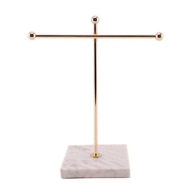 Marble Base Jewellery Stand