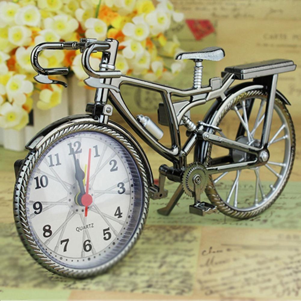 Vintage Bicycle Table Clock