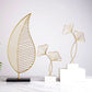 Golden Leaf Decorative Ornament