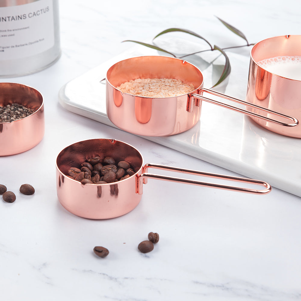 The Rose Gold Measuring Set – The Decor House