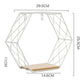 Hexagonal Wall Shelf