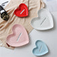 Heart Ceramic Plates
