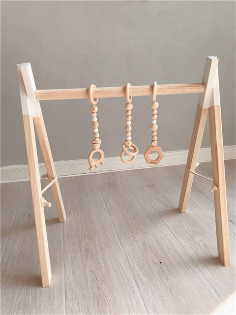 Wooden Baby Play Gym