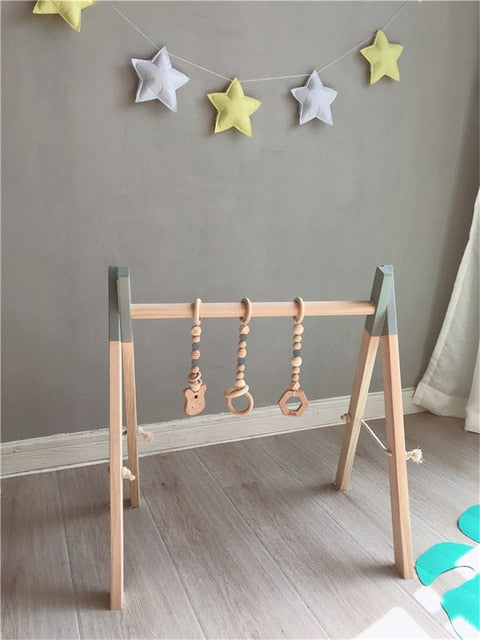 Wooden Baby Play Gym