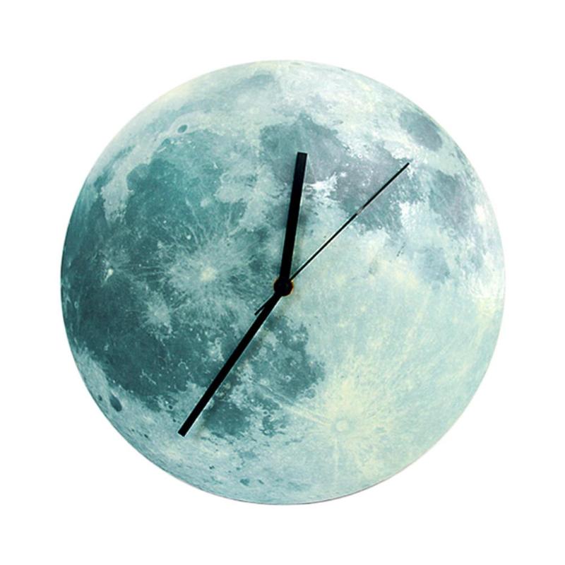Luminous Moon Clock
