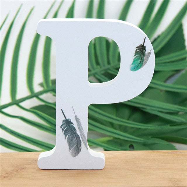 Alphabet Letters - Feather Edition